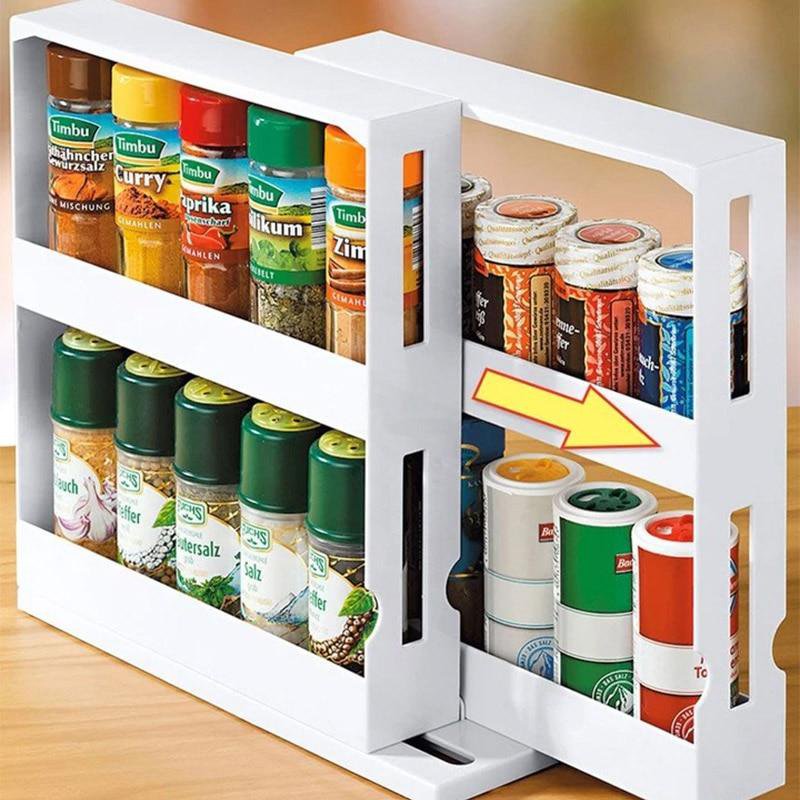 Kitchen Spice Organizer Storage Cabinet