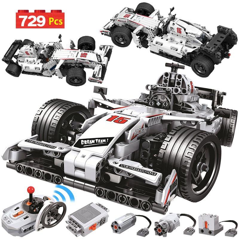 729PCS City Remote Control Car Toy