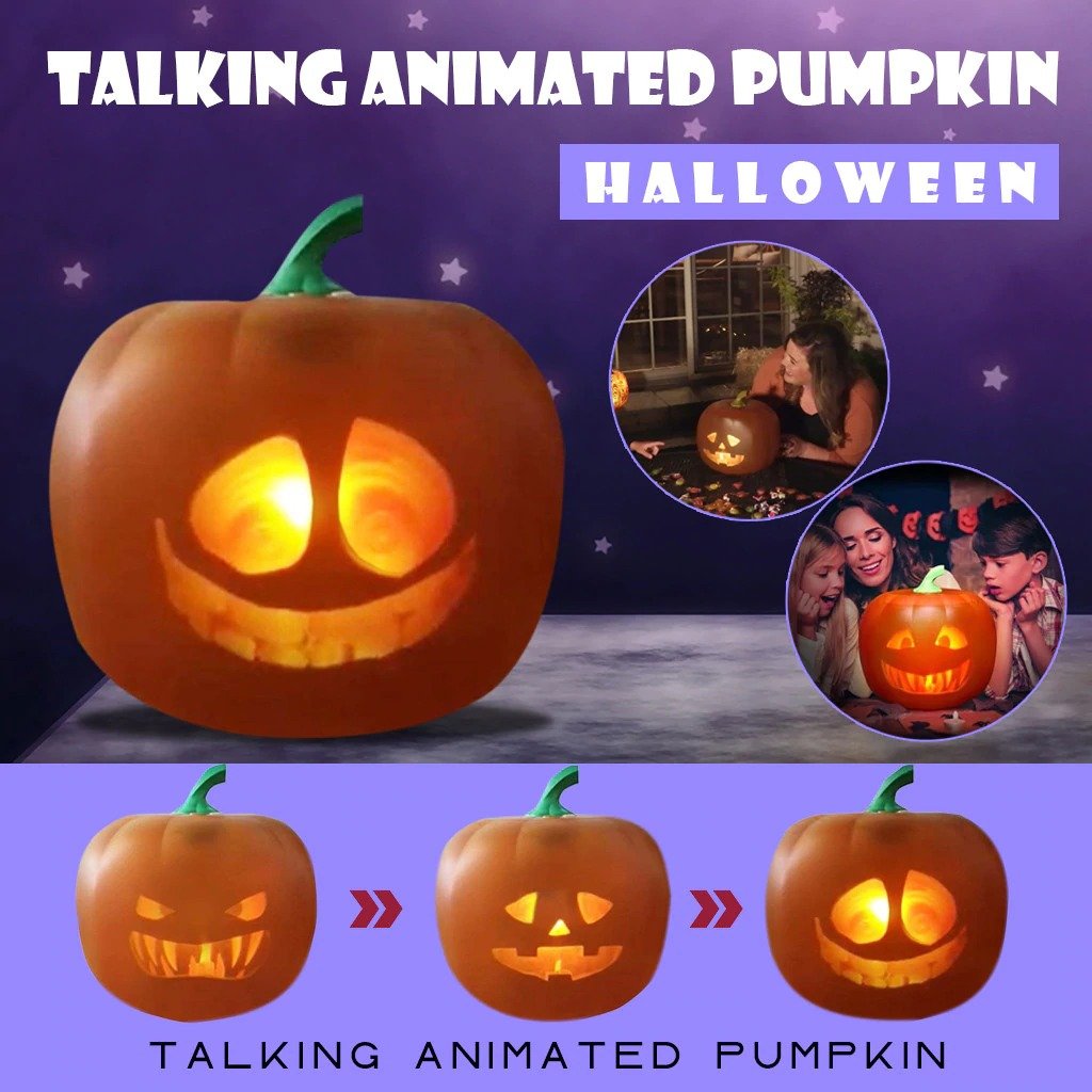 Glow In The Dark Pumpkin Toys For Halloween