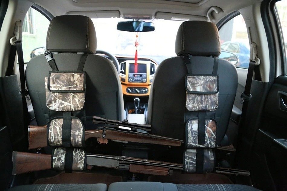 Tactical Gun Case for Car Back Seat