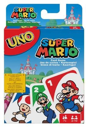 Super Mario Characters Print UNO Game