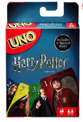 Harry Potter Characters Print UNO Game