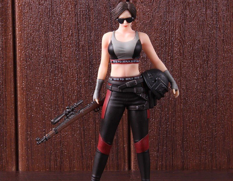 PUBG Collectible Model Girl Toy