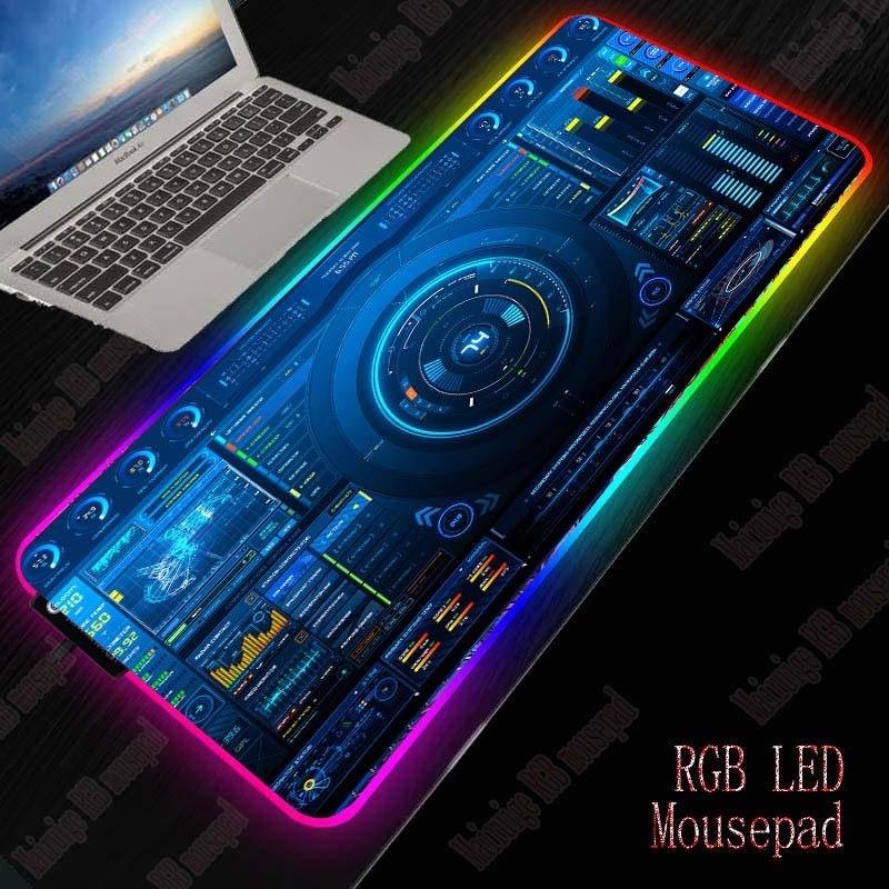 DJ Controller RGB 400X900X4MM Mouse Pad