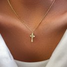 Vintage Style Cross Pendant Necklace