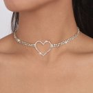 Hollow Korean Version Sweet Love Heart Choker Necklace