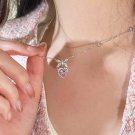 Luxurious Links: Women's Sweet Cool Pendant Necklace in Zinc Alloy