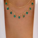 Golden Opulence: Luxe Gold Chain Necklace with Exquisite Pendant for Women