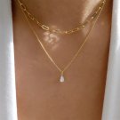 Radiant Reverie: Opulent Gold Chain Necklace with Intricate Pendant for Women