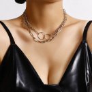 Gatsby Glam: Multilayer Rhinestone Necklace
