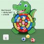 Montessori Dart Game: Outdoor Fun 4-6, Indoor Sticky Ball, Ideal Gift for Kids