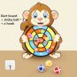 Montessori Dart Game: Outdoor Fun 4-6, Indoor Sticky Ball, Ideal Gift for Kids