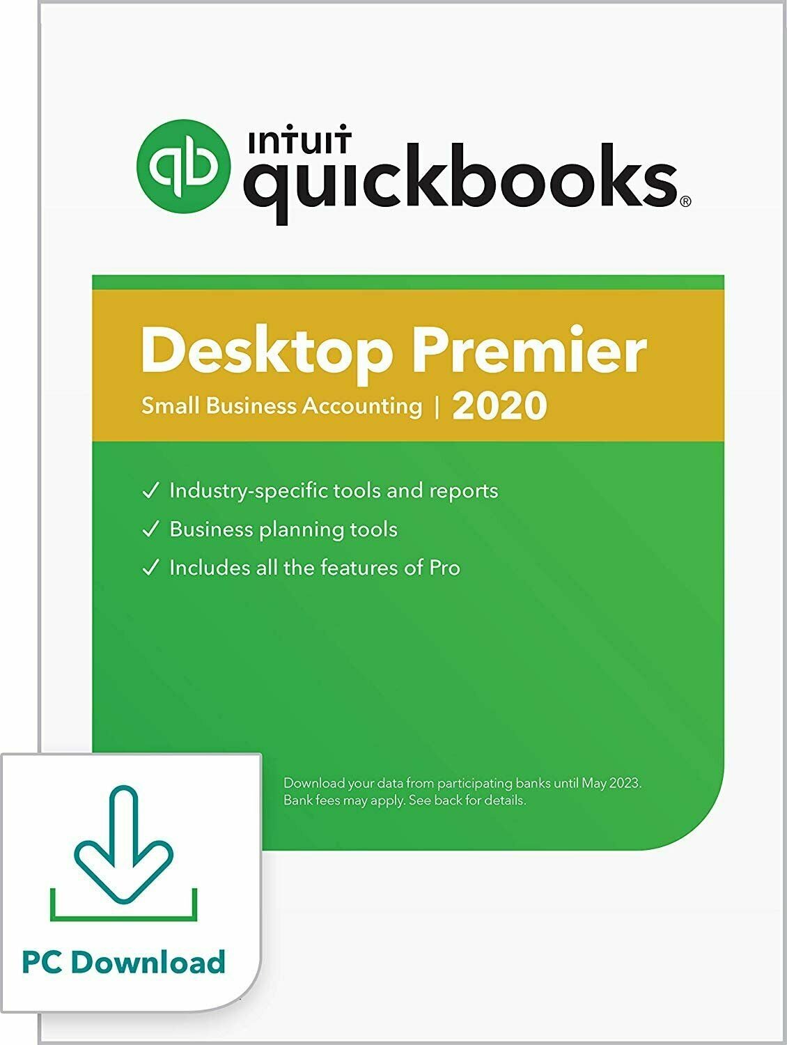 QuickBooks Desktop Premier 2020 Accounting Software For Small Business ...