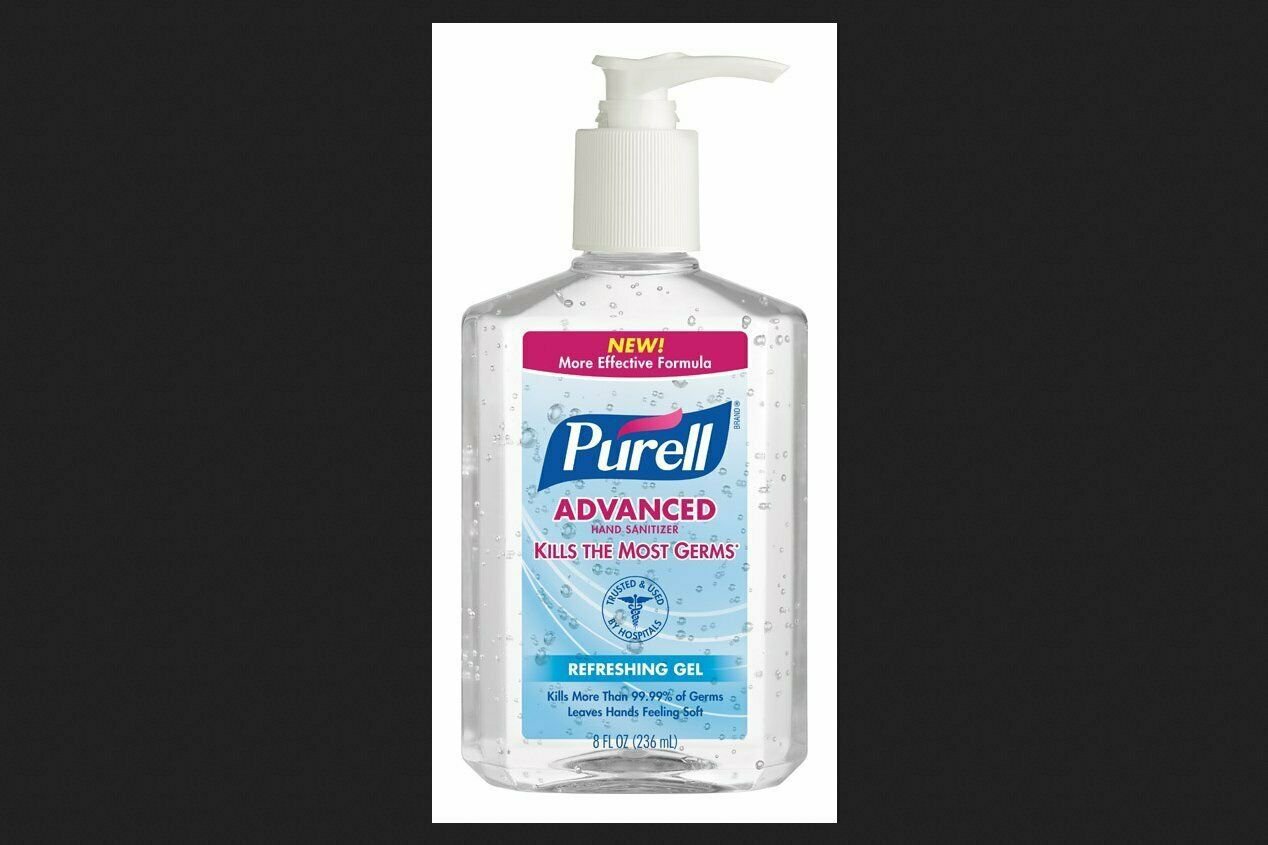 Purell 965212EA Advanced Hand Sanitizer Refreshing Gel, Clean Scent, 8