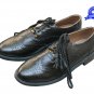 Real LEATHER SCOTTISH GHILLIE KILT LEATHER BROGUES SHOES, KIDS YOUTHS Kilt Shoes