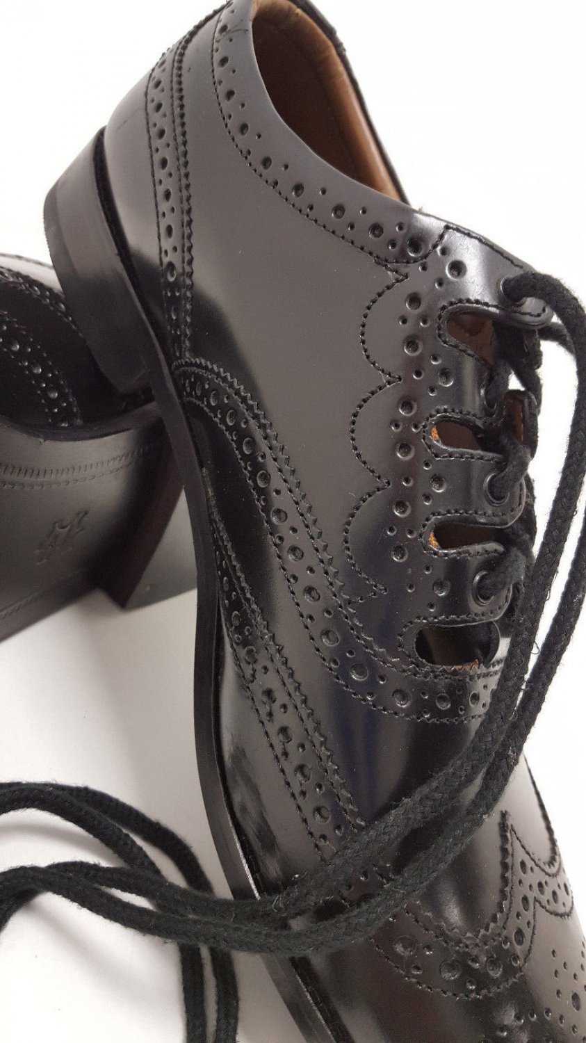 Scottish Ghillie Leather Kilt Brogues Shoes