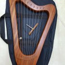 NEW DESIGN 10 STRING LYRE HARP WITH FREE EXTRA STRING SET TUNNING KEY AND BAG