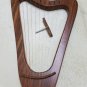 NEW DESIGN 10 STRING LYRE HARP WITH FREE EXTRA STRING SET TUNNING KEY AND BAG