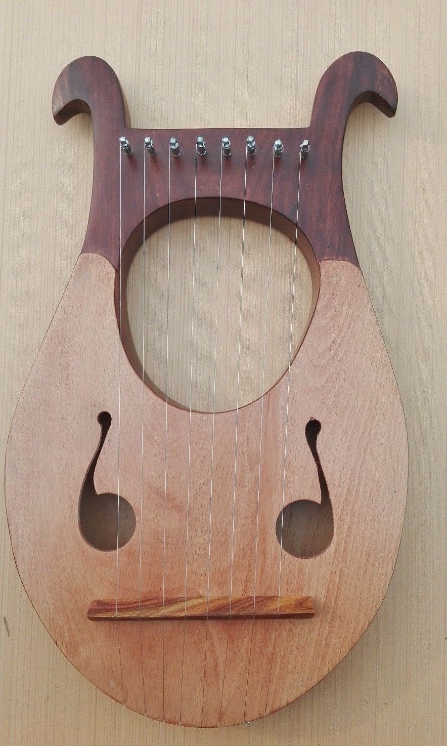 New Lyre Harp 8 Strings WITH FREE KEY AND BAG + String Set