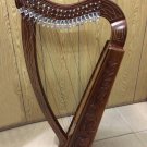 New Rosewood 19 Strings Harp with Free Bag and Tuning Key