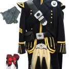 Pipe Band Uniform Outfits Scottish Pipers Military Doublet Jacket & Kilt Outfits