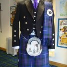 Scottish/Irish Tartan Kilt 50 Size of Pride 7 Pieces with Prince Charlie English Jacket