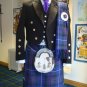 Scottish/Irish Tartan Kilt 50 Size of Pride 7 Pieces with Prince Charlie English Jacket