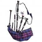 Great Highland Bagpipe Silver Mounts Polished Black Rosewood Pride of Scotland