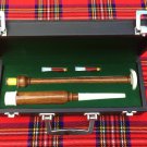 Brand New Scottish HIGHLAND Rosewood Practice chanter with carrying box+2 Reeds
