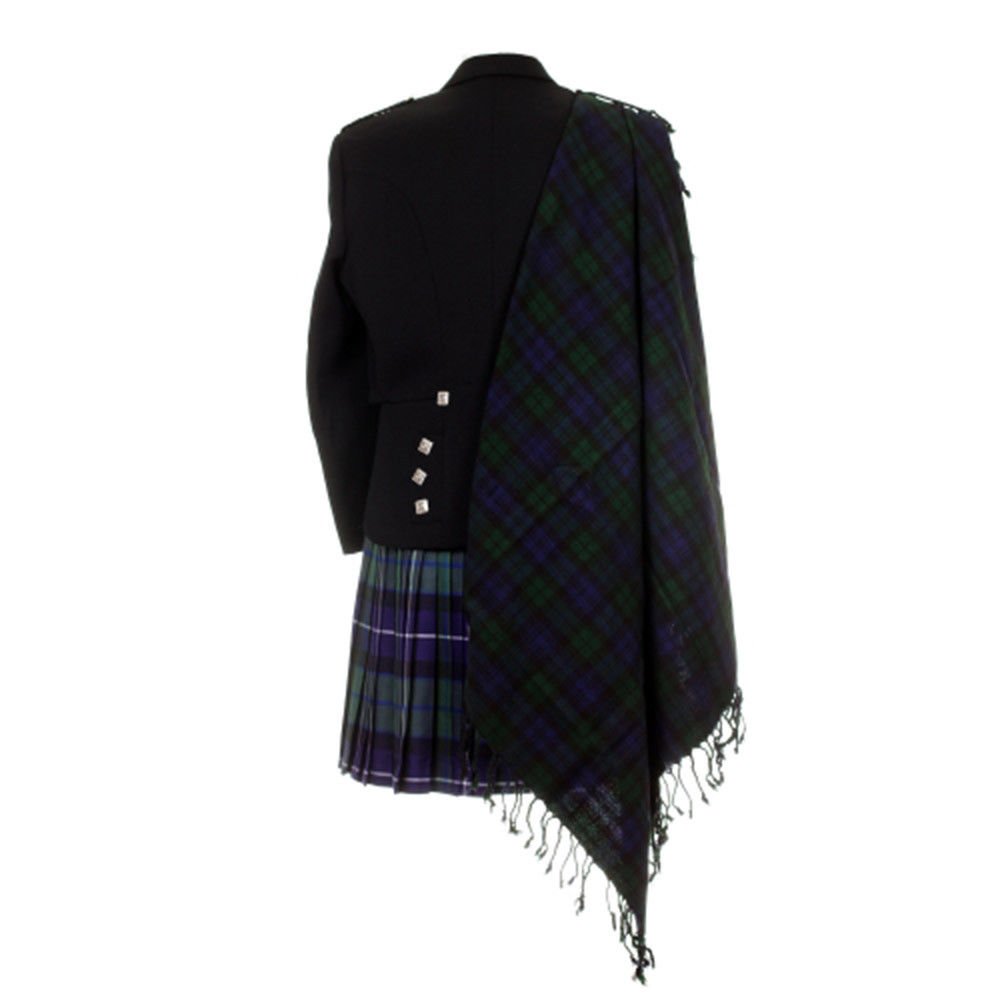 New Tartan Scottish Purled Fringe Budget Fly Plaid for Kilts in Range ...