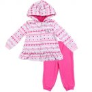 Pink Heart Microfleece Outfit