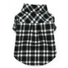 Flannel Button Down Dog Shirt by Dogo