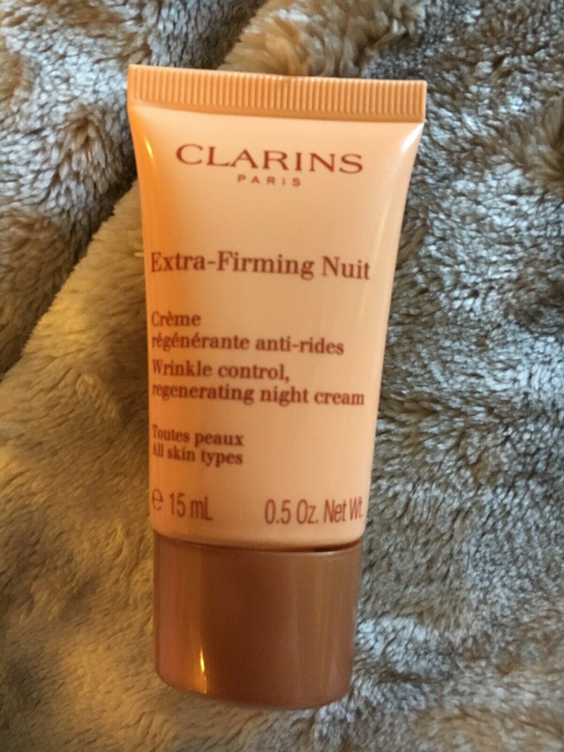 CLARINS Extra Firming Nuit Wrinkle Night Cream Trial Ml Oz New SEALED