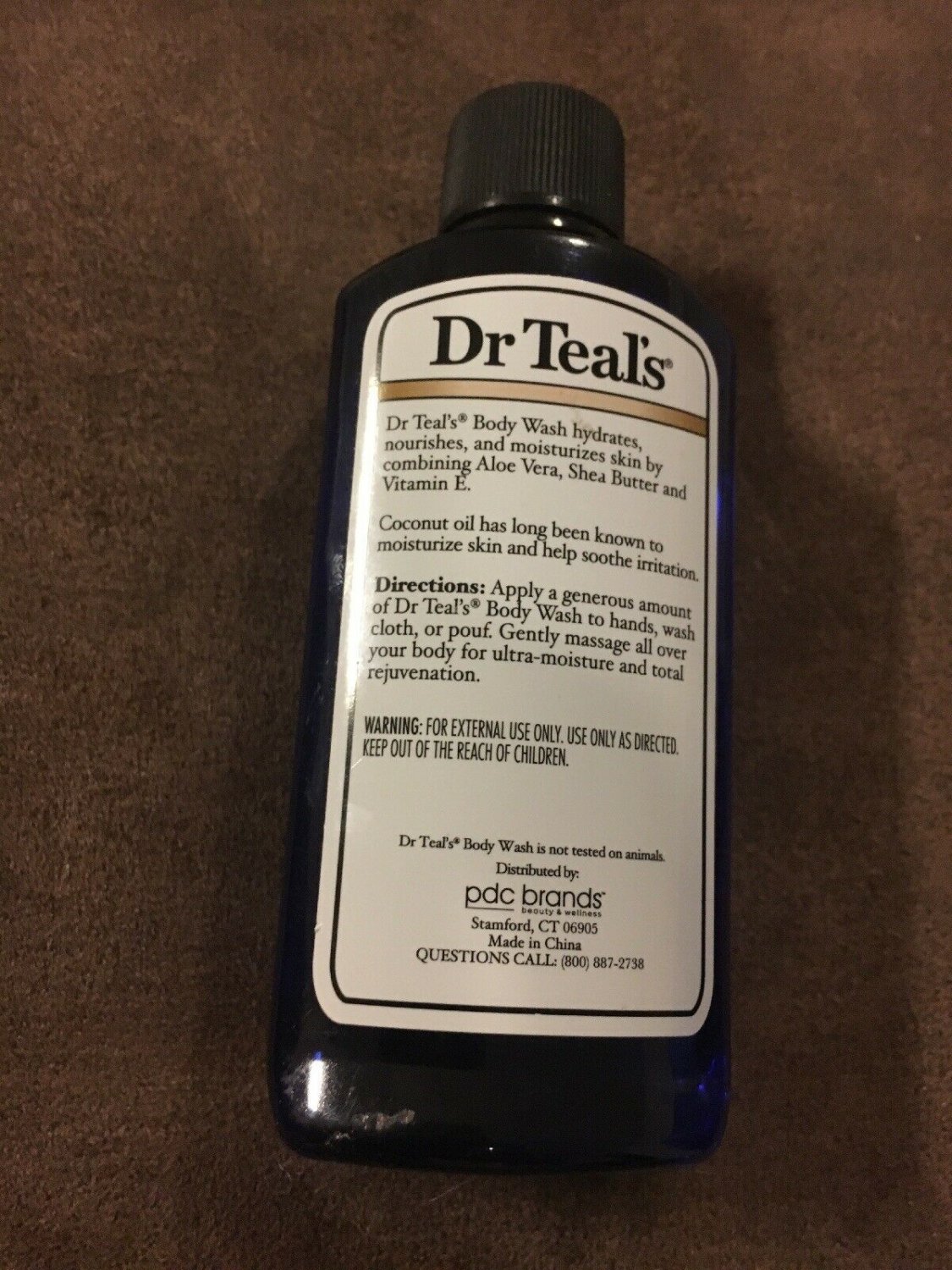 Dr Teal’s Foaming Bath And Body Wash Coconut Oil 4oz Travel Size