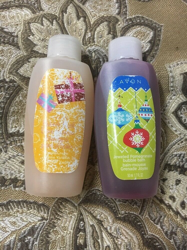 avon bubble bath travel size older design choose your scent 1.7 oz