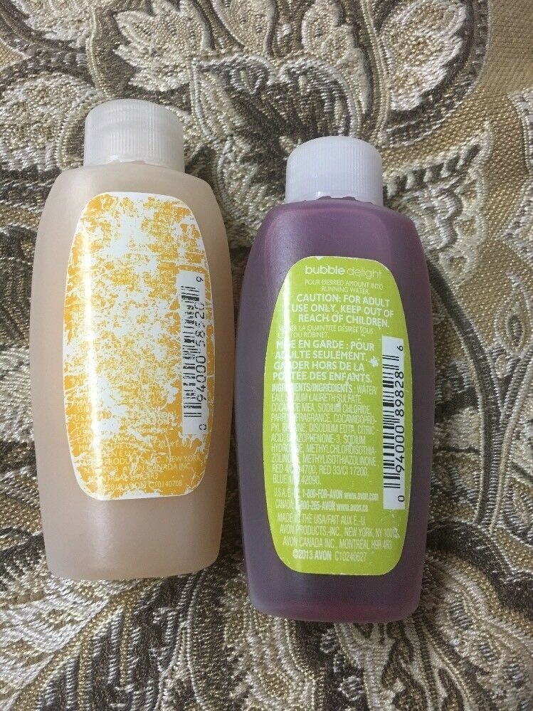 avon bubble bath travel size older design choose your scent 1.7 oz