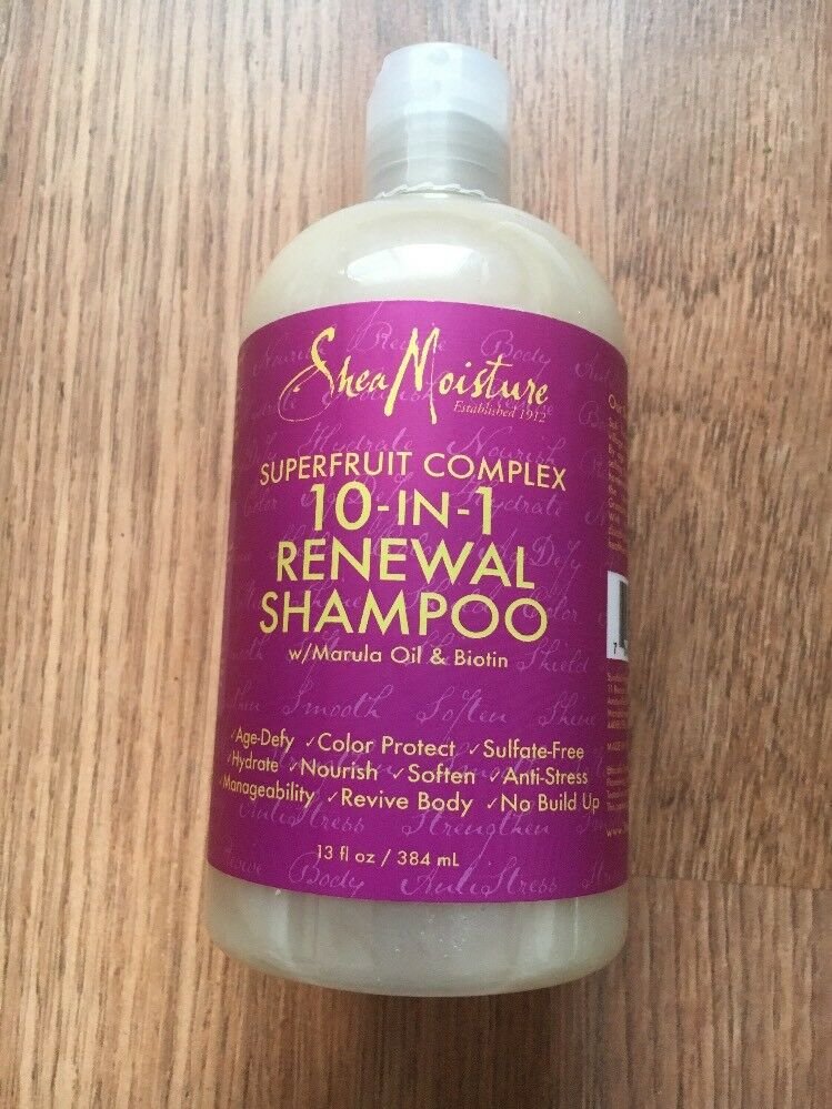 Shea Moisture Superfruit Complex 10-in-1 Renewal System Shampoo 13 oz