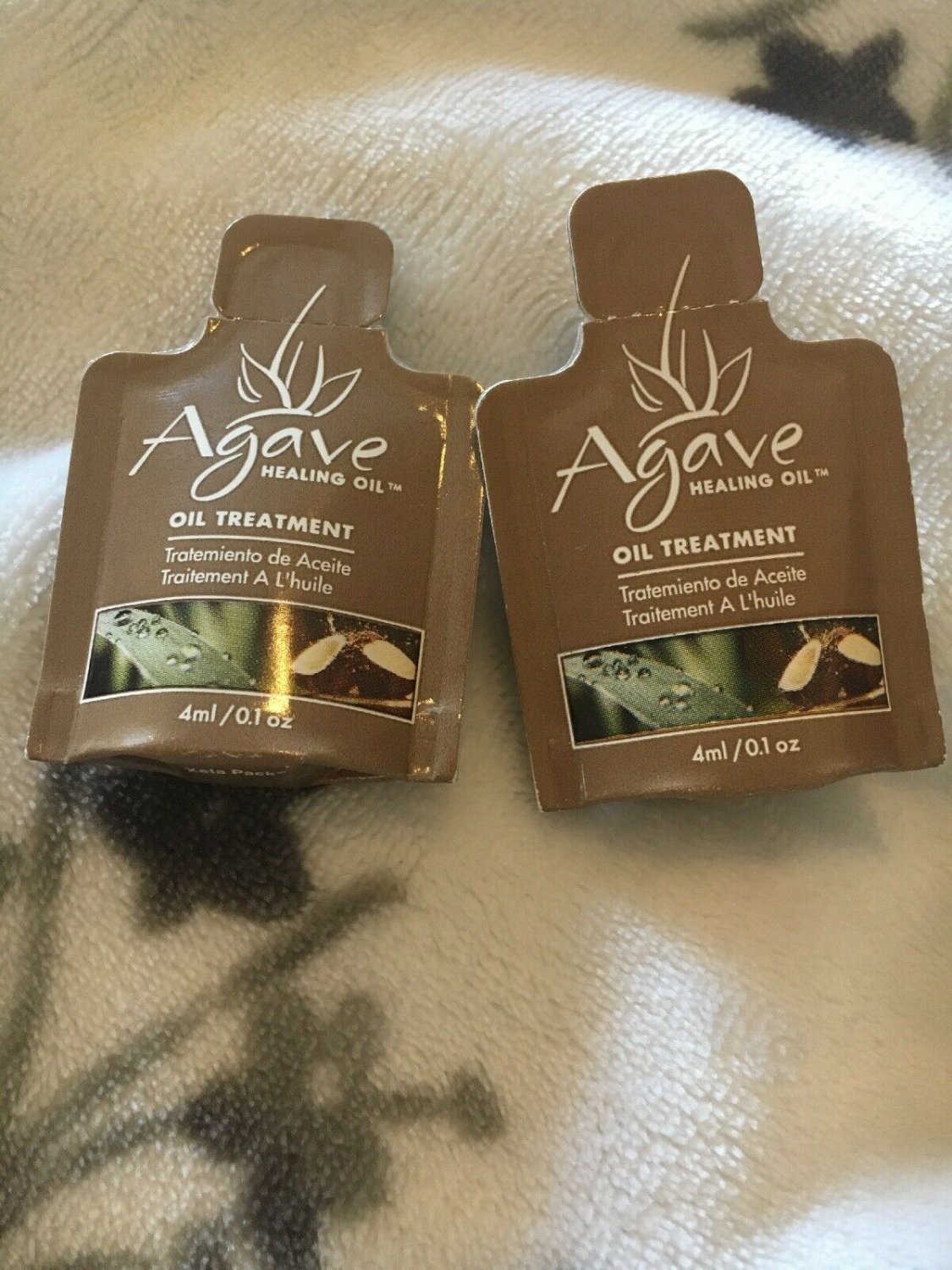 agave healing oil treatment 0.1 oz sample size x2
