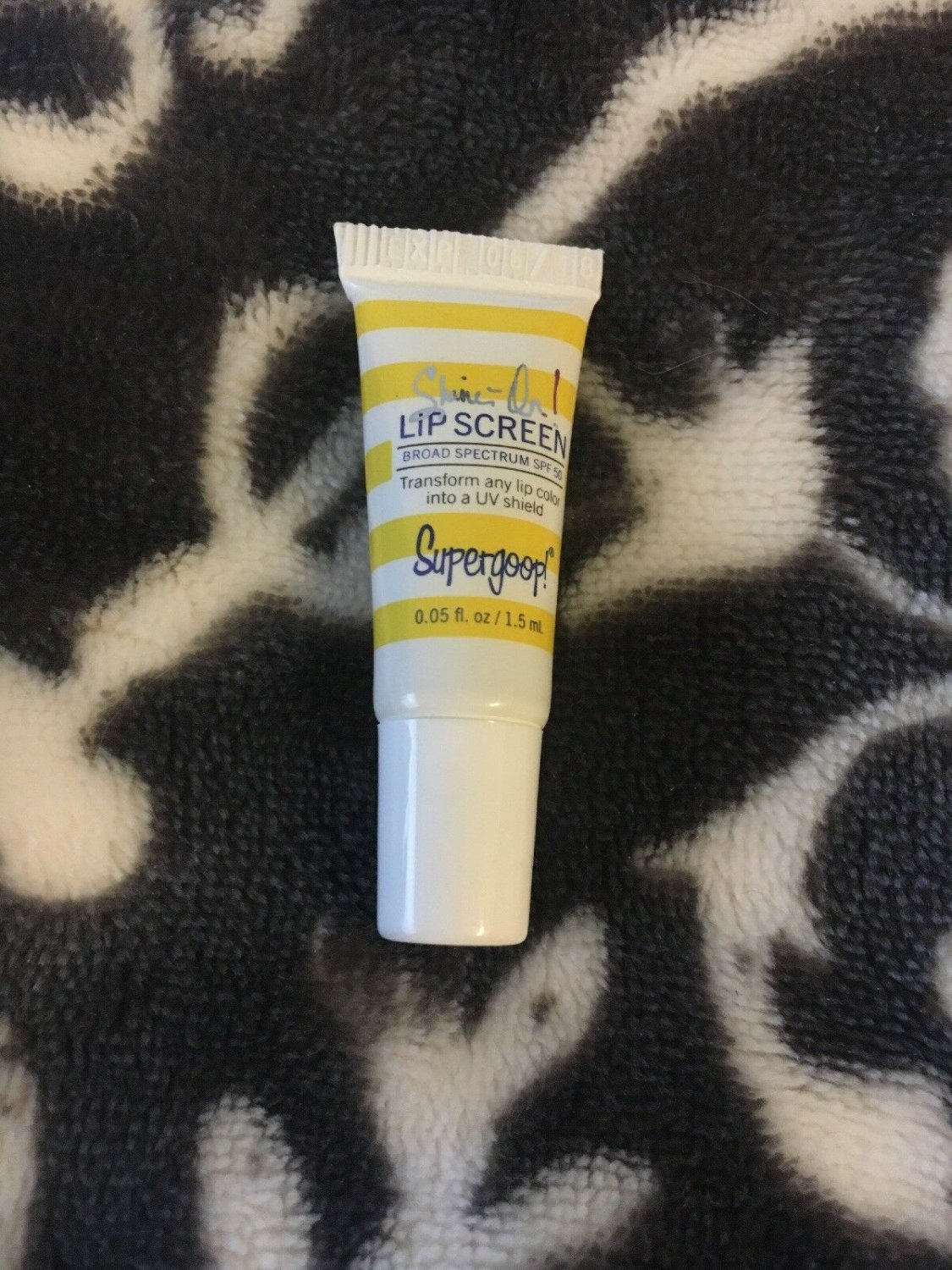 SHINE ON LIP SCREEN SUPERGOOP! SPF 50 0.05 OZ MINI SAMPLE