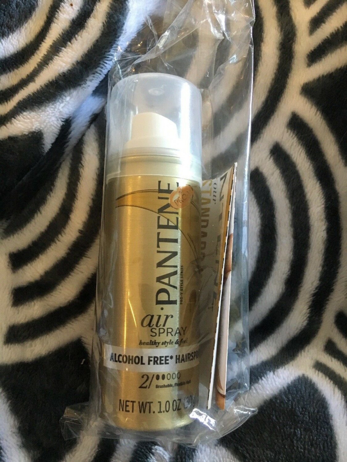 Pantene ProV Air Spray Alcohol Free Hairspray Travel Size 1.0 oz can
