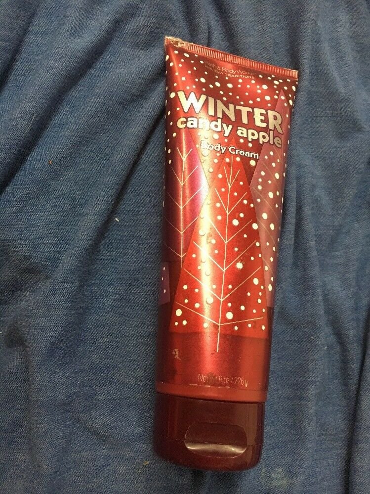 winter candy apple body cream bath and body works 8 oz