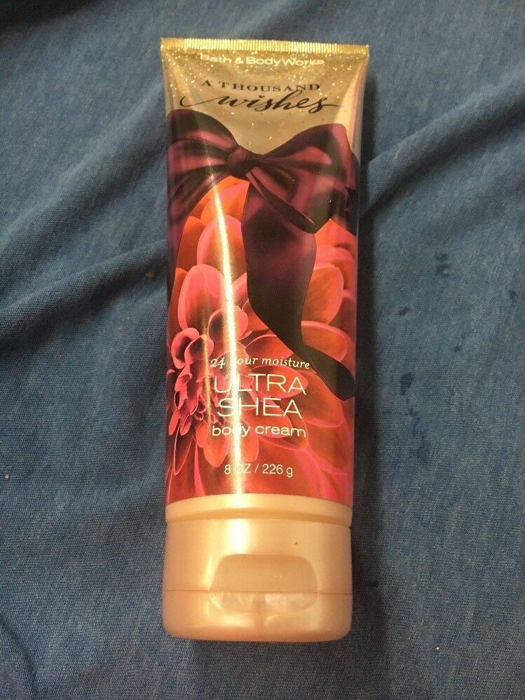 bath and body works a thousand wishes body cream 8 oz