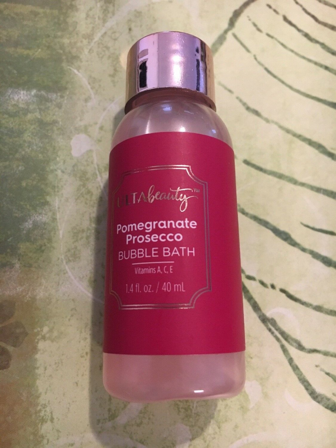 ulta beauty pomegranate prosecco bubble bath 1.4 fl oz