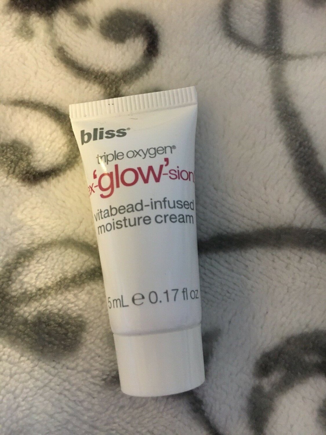 BLISS TRIPLE OXYGEN EXGLOWSION MOISTURE CREAM 0.17 OZ