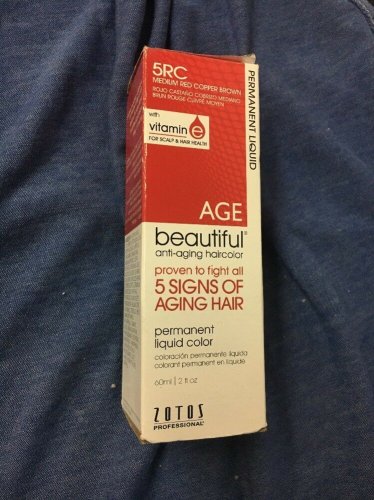 Agebeautiful 5rc Medium Red Copper Brown Permanent Liqui Creme