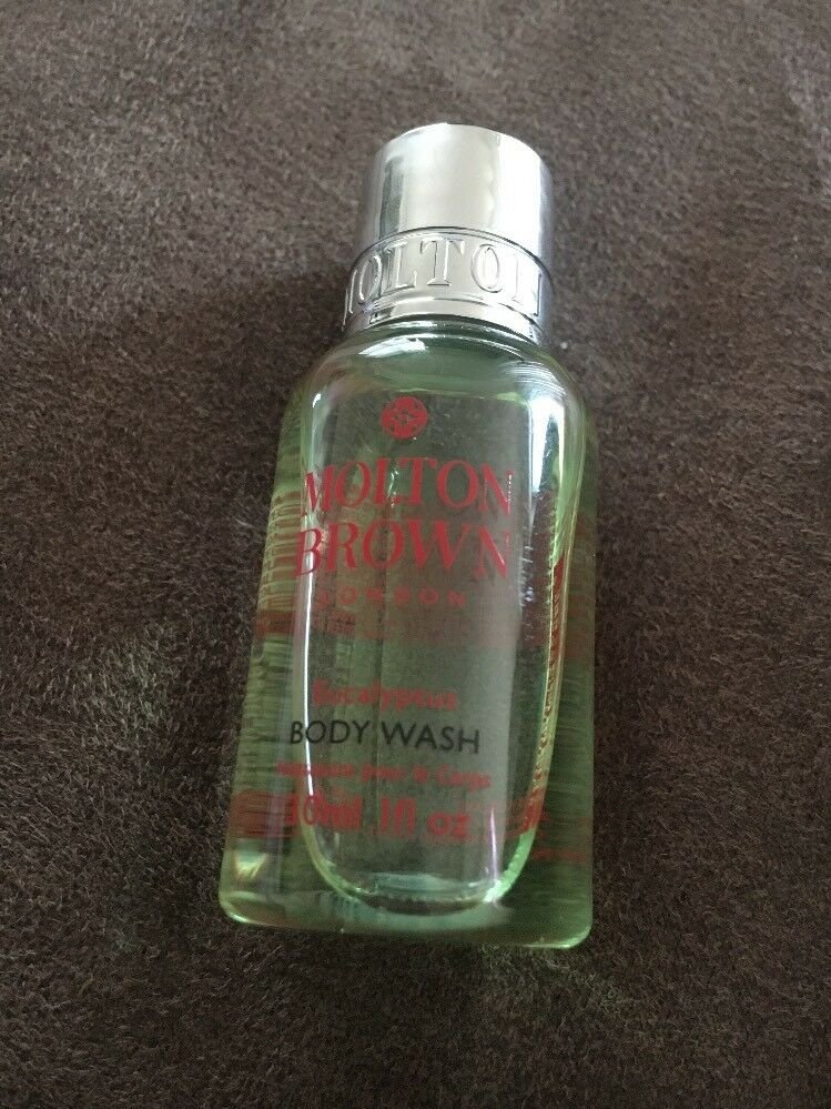 MOLTON BROWN • eucalyptus • Body Wash • 1fl oz (30ml)• New • Perfect