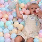 Eco-Friendly Colorful Ball Soft Plastic Ocean Funny Baby Dia 5.5cm 100pcs/lot