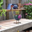 Rooster Flower Pot Garden Fower Pots Plastic Decoration