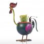 Rooster Flower Pot Garden Fower Pots Plastic Decoration