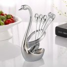 Home Decor Elegant Swan Holder Stainless Steel